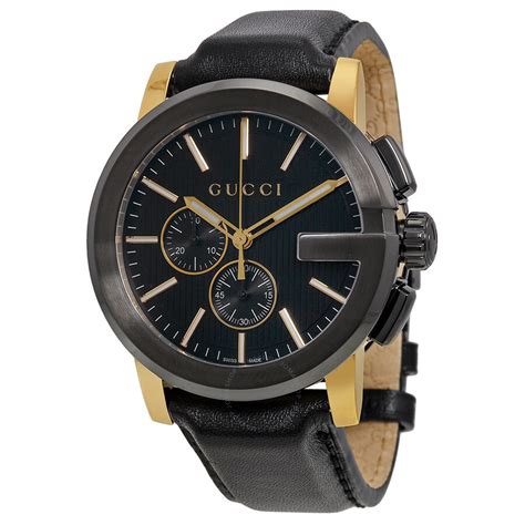 gucci men's chronograph watch